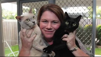 Lila (l), Kerri and Peppa