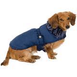 Fashion Pet™ Faux Suede Blanket Coat Blue Large 18" - 20" 674231