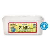 earthbath® Green Tea Grooming Wipes for Cats 100 ct. 71328