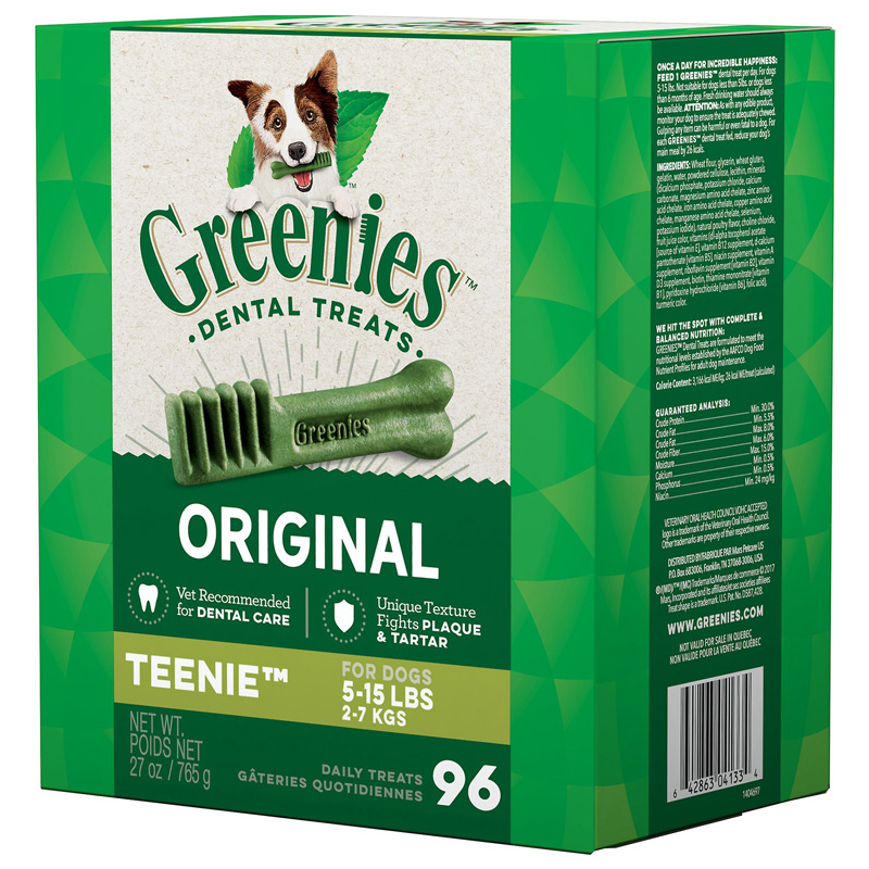 Greenies ® Chewy Texture Dog Treat Tub-Pak 27 oz. 96140b