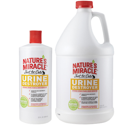 Nature's Miracle® Urine Destroyer Stain &amp; Residue Eliminator Just for Cats 8603b
