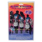 3pc Clear Safety Globe Strobe 30360