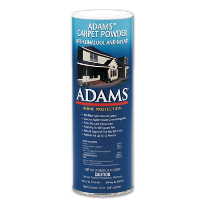 Adams Carpet Powder 16 oz. 1175 Flea powder for carpet