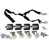 Petmate® Wheel Kit For Large Plastic Kennels 12651