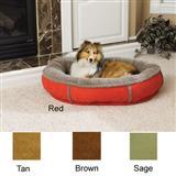 Carolina Pet Company Faux Suede Round Comfy Cup® Dog Beds 14891b