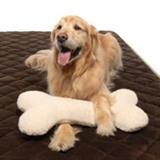 Carolina Pet Company Sherpa Bone Snuggle Buddy Toy 19854b
