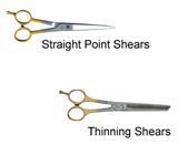 Dubl Duck® Ultra Gold Grooming Shears 2034b