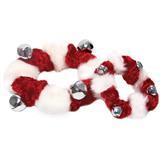 Red &amp; White Holiday Bell Collars