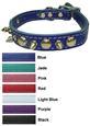 Spike and Stud Leather Dog Collar 2771B