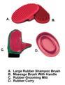 Classic Products® Rubber Shampoo/Grooming Brushes 2968B