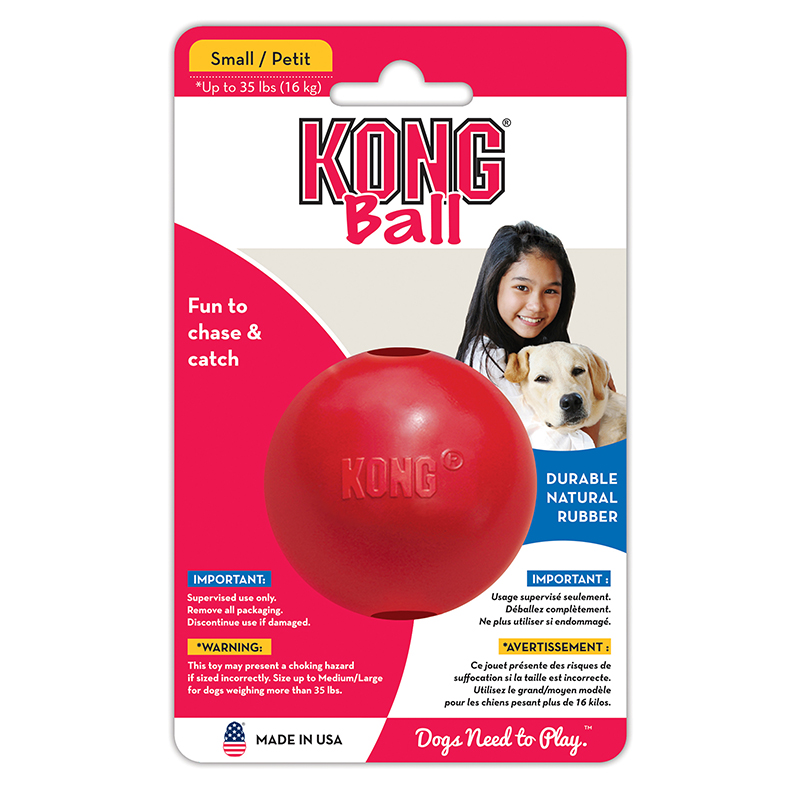 Kong® Ball for Dogs, Red 2.5 inch 325