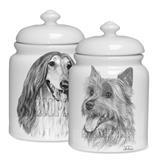 Porcelain Cookie Jar 4592e