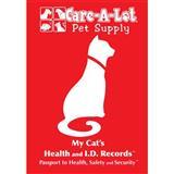 Care-A-Lot® My Pet's Health and I.D. Records - Cat 47512