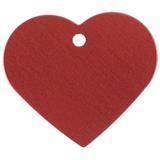 Large Red Heart ID Tag 49692