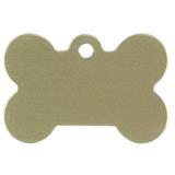 Personalized Gold Bone ID Tag 49694