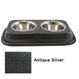 Stainless Steel Twin Diner Antique Silver 5603E