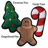 Plush Puppies® Holiday Tuff Ones Dog Toys 61705e