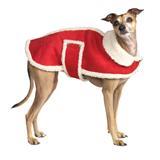 Fashion Pet™ Red Faux Suede Shearling Coat Extra Small 8" 62004