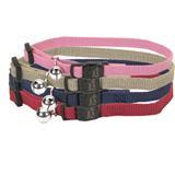 New Earth™ Soy Adjustable Cat Collars With Bell 71621e