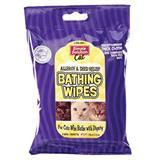Simple Solution ® Cat  Allergy &amp; Shed Relief Bathing Wipes 7447