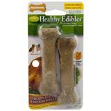 Nylabone® Healthy Edibles® Flavored Bones 3.5 in. Petite 2 pack 7633e