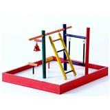Prevue Pet® Wood Tabletop Parakeet Playpen 8039