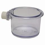 Pearce Plastics Clear Smart Crock for Birds 88741e