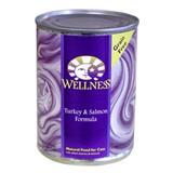 Wellness® Turkey and Salmon Canned Cat Food 908819b