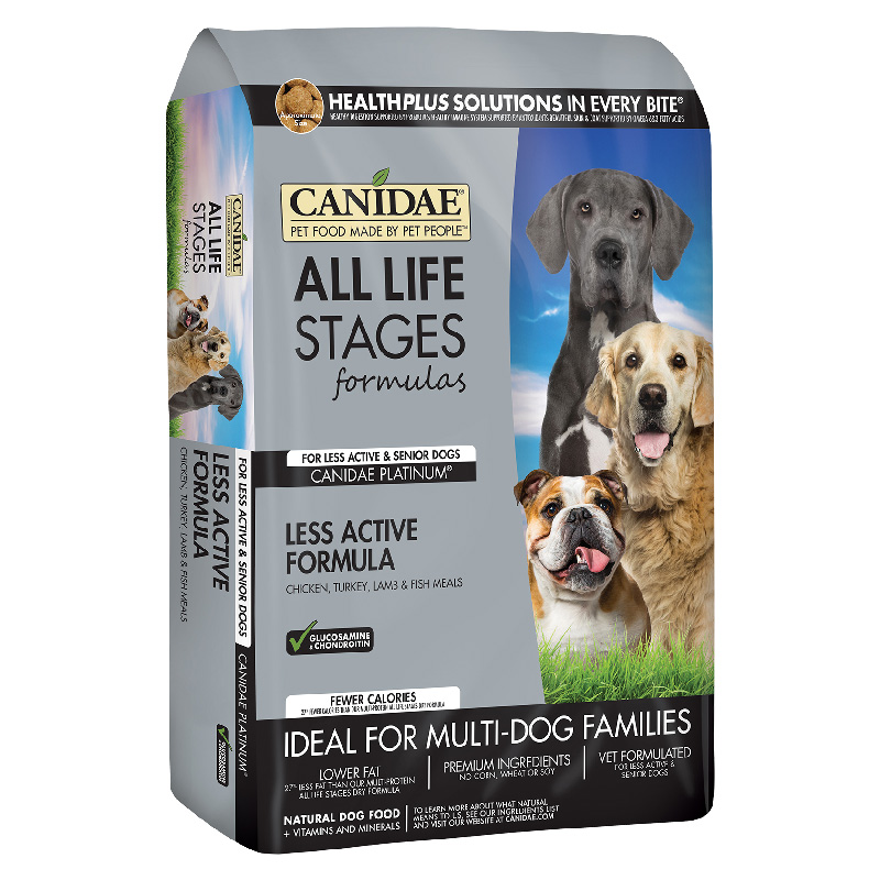 CANIDAE® Platinum Senior and Overweight Dog Food 9105b