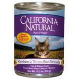 California Natural® Venison & Brown Rice Cat and Kitten Food 13.2 oz. 111289