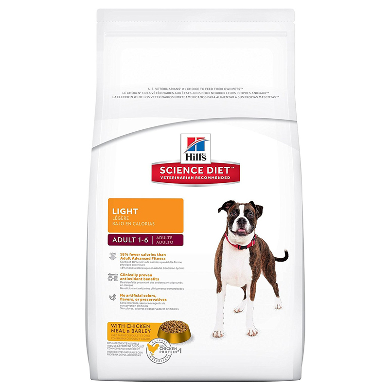 Hill's ® Science Diet ® Light Adult Dog Food 92212E