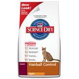 Hill's® Science Diet® Hairball Control Light Adult Cat Food 92366B