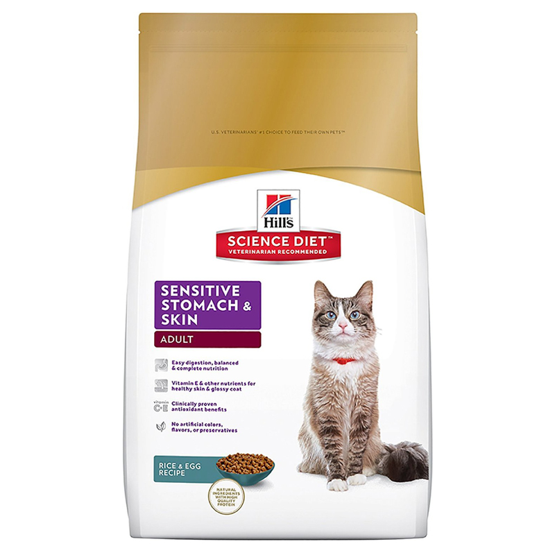 Hill's® Science Diet® Sensitive Stomach Adult Cat Food 92372e
