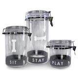 Petmate® Clear Treat Jars 924702b