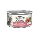 Purina® Pro Plan® Selects® Natural Salmon and Brown Rice Entrée for Adult Cats 3 oz. 98565