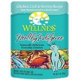 Wellness® Healthy Indulgence® Chicken, Crab &amp; Herring Cat Food, 3 oz. 9908946