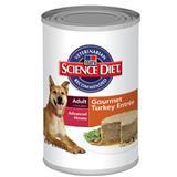 Hill's® Science Diet® Gourmet Turkey Entrée Adult Advanced Fitness Dog Food 13 oz. 92302