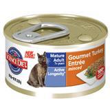 Hill's® Science Diet® Mature Adult Gourmet Turkey Entree Cat Food 3 oz. 92810