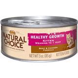 Nutro® Natural Choice®  Healthy Growth Kitten Beef & Chicken Formula 3 oz. 92839