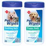 Tropiclean® Oxy Med Bath Wipes 25 ct. 262111b