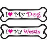 Dog Bone Magnets in Pink 29050b