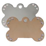 Personalized Bone Shaped Diva Pet Tags 4606e