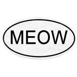 Euro Decal Meow 48853