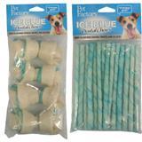 Pet Factory Ice Blue Dog Dental Chews 49711b