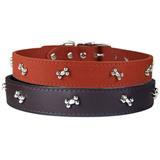 Embellished Leather Collars 6069b