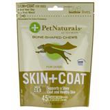 Pet Naturals® of Vermont Skin + Coat Bone Shaped Chews for Dogs 87688