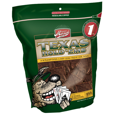 Texas holdem dog treats