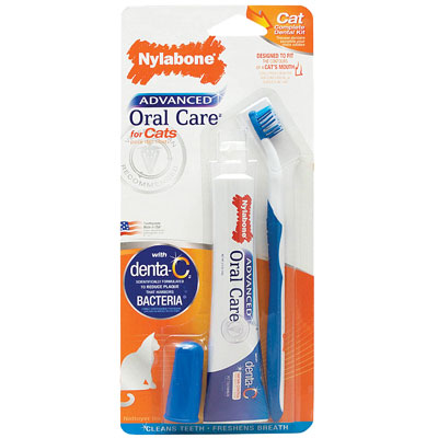 Nylabone® Advanced Oral Care™ Dental Kit for Cats 408878