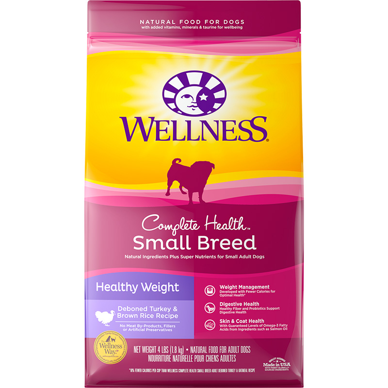 Wellness® Complete Health® Super5Mix® Small Breed Healthy Weight Recipe 5487b