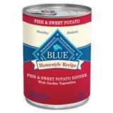 Blue Buffalo Homestyle Recipe Fish & Sweet Potato Dinner with Garden Vegetables 12.5 oz. Dog Food 7820646